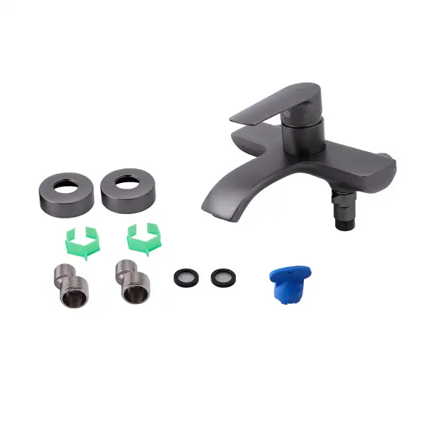 Смеситель для ванны Qtap Zelnava 3050101G (QTZELN3050101G)
