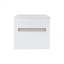 Тумба подвесная Qtap Virgo 600х476х469 White/Whitish oak со столешницей QT1879TPА601WWO
