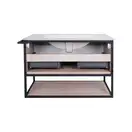 Комплект Qtap Taurus 800х580х437 White/Whitish oak тумба подвесная + раковина врезная QT2472TPT803WWO