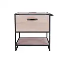 Тумба напольная Qtap Taurus 600х616х469 Whitish oak со столешницей QT2480TNT63WO