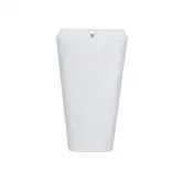 Раковина напольная моноблок Qtap Tern 440х380х830mm White с донным клапаном QT1711G302W
