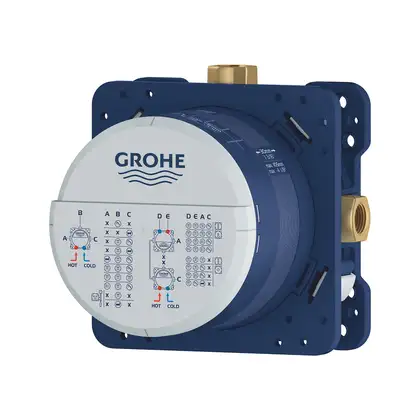 Душевая система скрытого монтажа Grohe Eurocube c Tempesta Cube 250 (цвет - хром) (26415SC3)