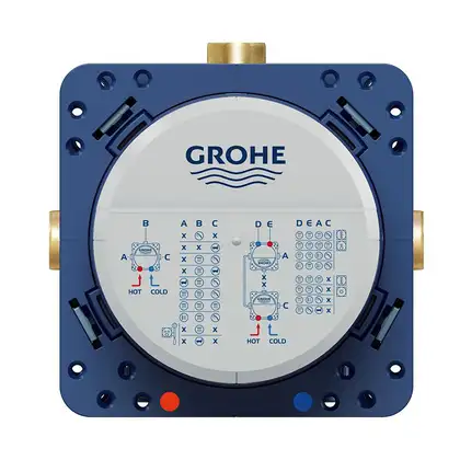 Душевая система скрытого монтажа с термостатом Grohe Grohtherm SmartControl c Tempesta 250 (цвет - хром) (26416SC1)
