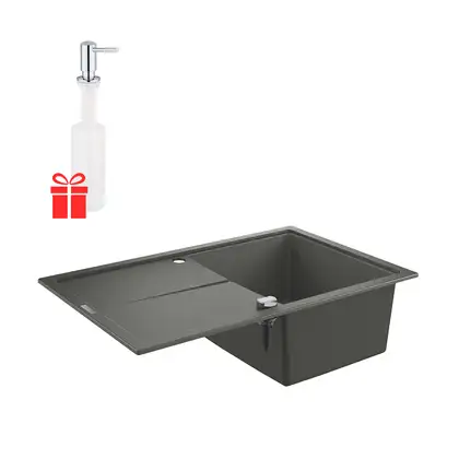 Набор Grohe мойка кухонная K400 31639AT0 + дозатор для моющего средства Contemporary 40536000 (31639AT040536000) Набор Grohe мойка кухонная K400 31639AT0 + дозатор для моющего средства Contemporary 40536000 (31639AT040536000)