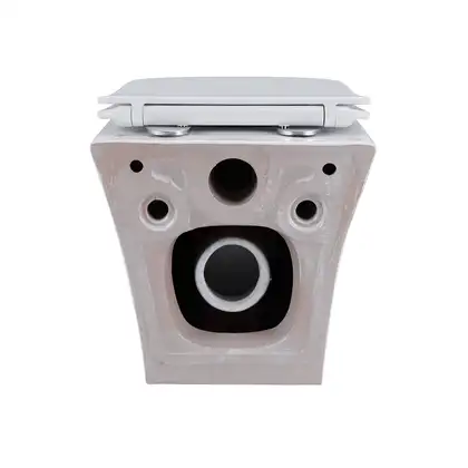 Унитаз подвесной Qtap Presto безободковый с сиденьем Soft-close QT24332615EW Унитаз подвесной Qtap Presto безободковый с сиденьем Soft-close QT24332615EW
