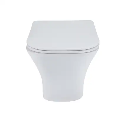 Унитаз подвесной Qtap Presto безободковый с сиденьем Soft-close QT24332615EW Унитаз подвесной Qtap Presto безободковый с сиденьем Soft-close QT24332615EW