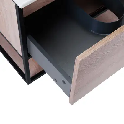 Комплект Qtap Taurus 800х580х437 Whitish oak тумба подвесная + раковина врезная QT2472TPT803WO Комплект Qtap Taurus 800х580х437 Whitish oak тумба подвесная + раковина врезная QT2472TPT803WO