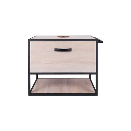 Тумба подвесная Qtap Taurus 600х476х469 Whitish oak со столешницей QT2479TPT603WO Тумба подвесная Qtap Taurus 600х476х469 Whitish oak со столешницей QT2479TPT603WO