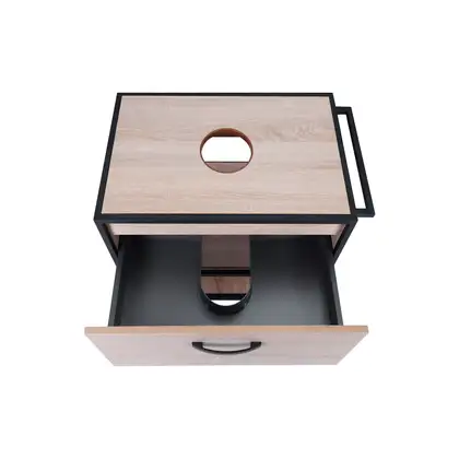 Тумба подвесная Qtap Taurus 600х476х469 Whitish oak со столешницей QT2479TPT603WO Тумба подвесная Qtap Taurus 600х476х469 Whitish oak со столешницей QT2479TPT603WO