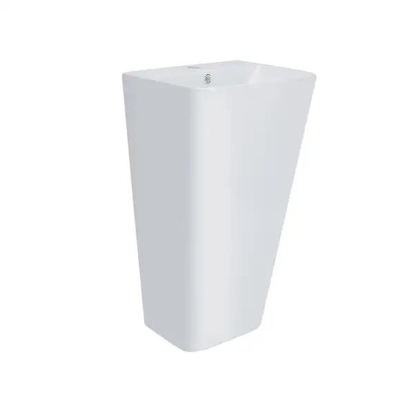 Раковина напольная моноблок Qtap Tern 440х380х830mm White с донным клапаном QT1711G302W Раковина напольная моноблок Qtap Tern 440х380х830mm White с донным клапаном QT1711G302W