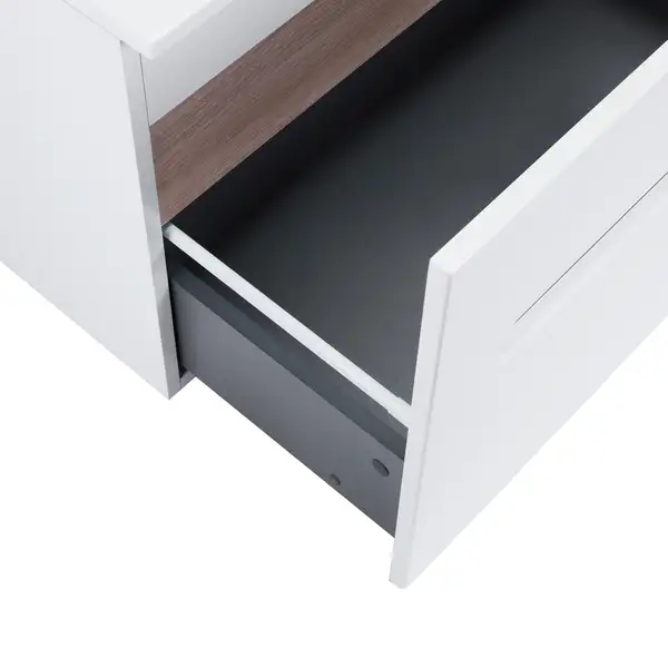 Тумба подвесная Qtap Virgo 600х476х469 White/Whitish oak со столешницей QT1879TPА601WWO Тумба подвесная Qtap Virgo 600х476х469 White/Whitish oak со столешницей QT1879TPА601WWO