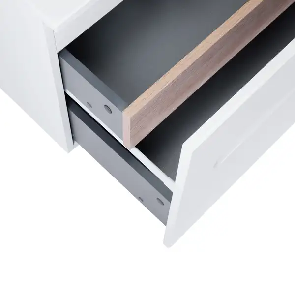 Тумба подвесная Qtap Virgo 700х476х469 White/Whitish oak со столешницей QT1879TPА701WWO Тумба подвесная Qtap Virgo 700х476х469 White/Whitish oak со столешницей QT1879TPА701WWO