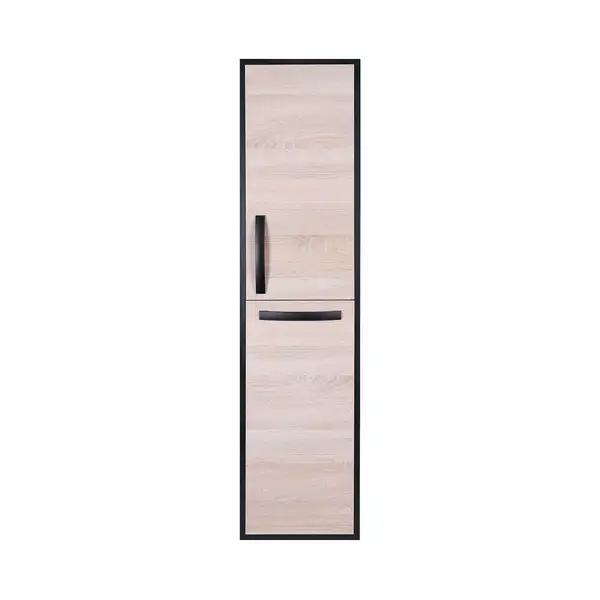 Пенал подвесной Qtap Taurus 350х1450х300 Whitish oak с корзиной для белья QT2476PP1451KRWO Пенал подвесной Qtap Taurus 350х1450х300 Whitish oak с корзиной для белья QT2476PP1451KRWO