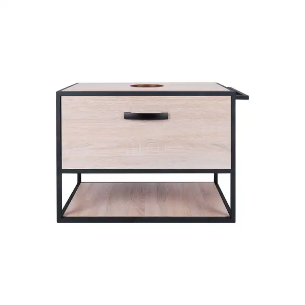 Тумба подвесная Qtap Taurus 700х476х469 Whitish oak со столешницей QT2479TPT703WO Тумба подвесная Qtap Taurus 700х476х469 Whitish oak со столешницей QT2479TPT703WO