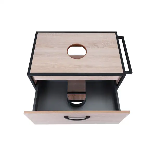 Тумба подвесная Qtap Taurus 700х476х469 Whitish oak со столешницей QT2479TPT703WO Тумба подвесная Qtap Taurus 700х476х469 Whitish oak со столешницей QT2479TPT703WO