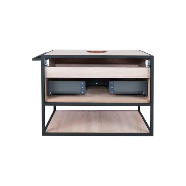 Тумба подвесная Qtap Taurus 700х476х469 Whitish oak со столешницей QT2479TPT703WO Тумба подвесная Qtap Taurus 700х476х469 Whitish oak со столешницей QT2479TPT703WO