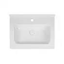 Раковина Qtap Albatross 01 610х467х195 White с донным клапаном QT0111FL8167AW
