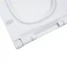 Унитаз-компакт Qtap Cardinal безободковый с сиденьем Soft-close QT0422C666PW