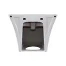 Раковина подвесная моноблок Qtap Crow 500х400х385 White с донным клапаном QT0511G815W