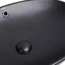Раковина Qtap Dove 625х415х150 Matt black QT063077MBMB