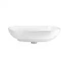 Раковина Qtap Leo 585х380х180 White с донным клапаном QT1111A028W