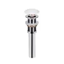 Раковина Qtap Leo 400х350х160 White с донным клапаном QT1111A053W
