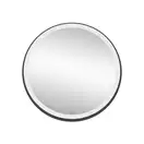 Зеркало Qtap Robin R600 Black с LED-подсветкой и антизапотеванием QT13786501B