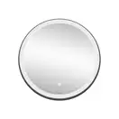 Зеркало Qtap Robin R600 Black с LED-подсветкой и антизапотеванием QT13786501B