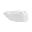 Раковина Qtap Scorpio 590х380х190 White с донным клапаном QT14111037W