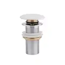 Раковина Qtap Scorpio 505x385x120 White с донным клапаном QT14112202W