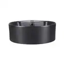 Раковина Qtap Scorpio 400x400x140 Matt black с донным клапаном QT14113018BMBMB