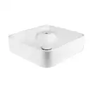 Раковина Qtap Stork 400х400х140 White с донным клапаном QT1511A057TW