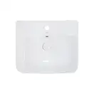 Раковина Qtap Virgo 485x410x125 White с донным клапаном QT18112258W