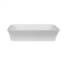 Раковина-чаша Qtap Virgo 490х350х110 White с донным клапаном QT18112261W
