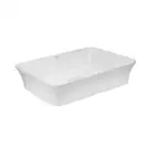Раковина-чаша Qtap Virgo 490х350х110 White с донным клапаном QT18112261W