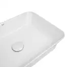 Раковина-чаша Qtap Virgo 490х350х110 White с донным клапаном QT18112261W