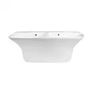 Раковина подвесная моноблок Qtap Virgo 1000х410х360 White с донным клапаном QT1811G760W