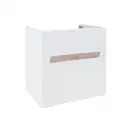 Тумба подвесная Qtap Virgo 600х580х437 White/Whitish oak QT1874TPА601W (QT1874TPА601WWO)