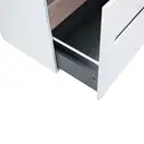 Тумба подвесная Qtap Virgo 600х580х437 White/Whitish oak QT1874TPА601W (QT1874TPА601WWO)