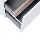 Тумба подвесная Qtap Virgo 600х580х437 White/Whitish oak QT1874TPА601W (QT1874TPА601WWO)