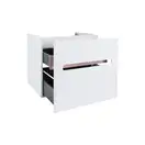 Тумба подвесная Qtap Virgo 600х580х437 White/Whitish oak QT1874TPА601W (QT1874TPА601WWO)