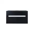 Тумба подвесная Qtap Virgo 700х476х469 Black/White со столешницей QT1879TPА702BW