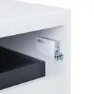 Тумба подвесная Qtap Virgo 800х476х469 White/Whitish oak со столешницей QT1879TPА801WWO