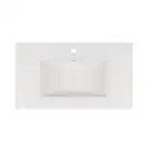 Комплект Qtap Taurus 800х800х437 Whitish oak тумба напольная + раковина врезная QT2471TNT803WO