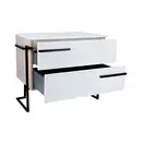 Тумба напольная Qtap Taurus 800х616х437 White/Whitish oak со столешницей QT2480TNT803WWO