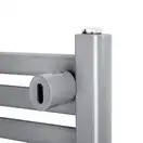 Сушарка рушників водяна Qtap Dias (SIL) P21 1200x500 HY (QTDIASSILP211200500HY)