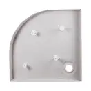 Душевой поддон Qtap Robin 309912W 90x90x12 см + сифон (ROBIN309912W)