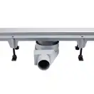 Трап Qtap Standard CRM50800304 линейный с комбинированным затвором и нержавеющей решеткой (STANCRM50800304)