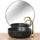 Rea Talisa Gold Змішувач для кухні, золото (REA-B1020)