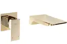 Смеситель для раковины (умывальника) REA MASON GOLD  + BOX скрытого монтажа (REA-B5150)